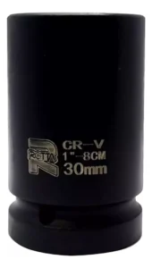 Soquete De Impacto 1 Pol Sextavado Médio 30mm Rotta 376